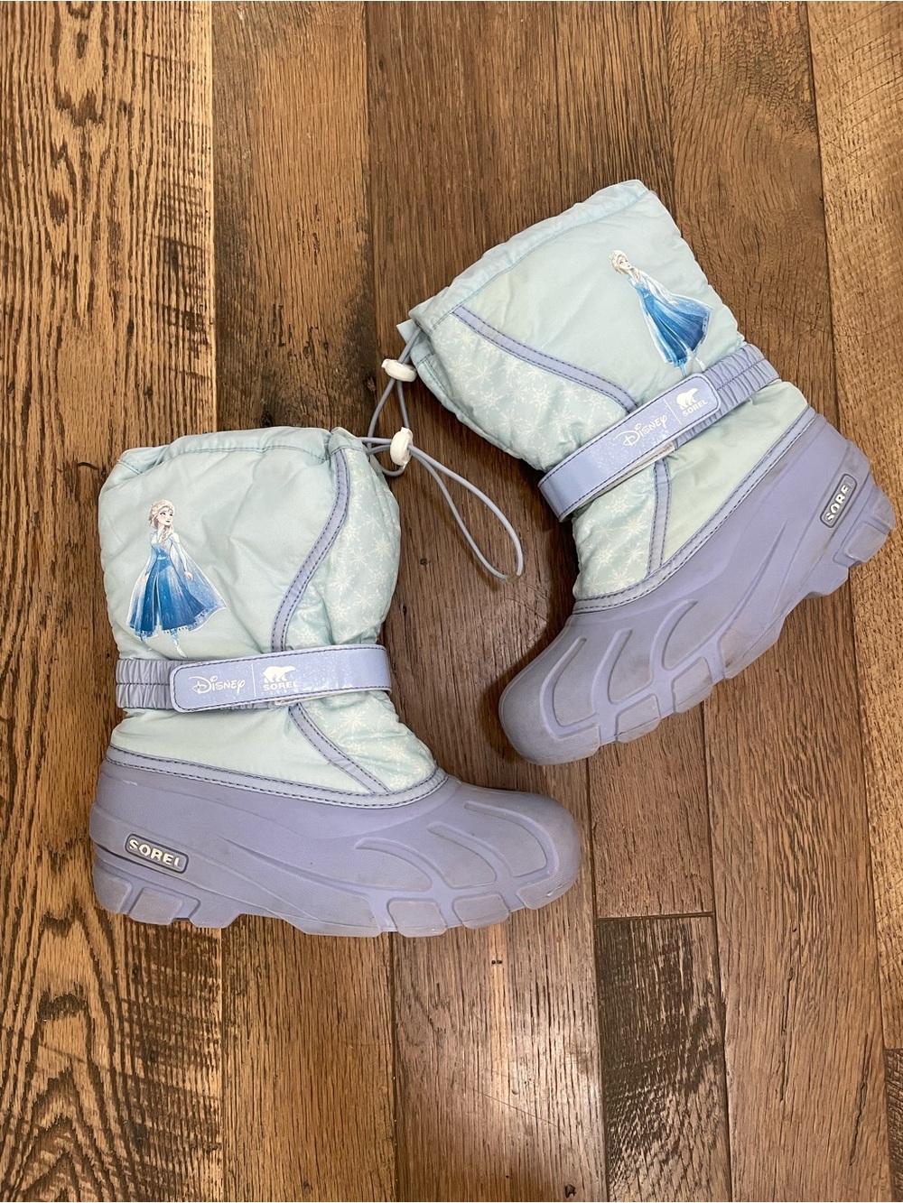 Sorel Disney winter snow boots girl 6